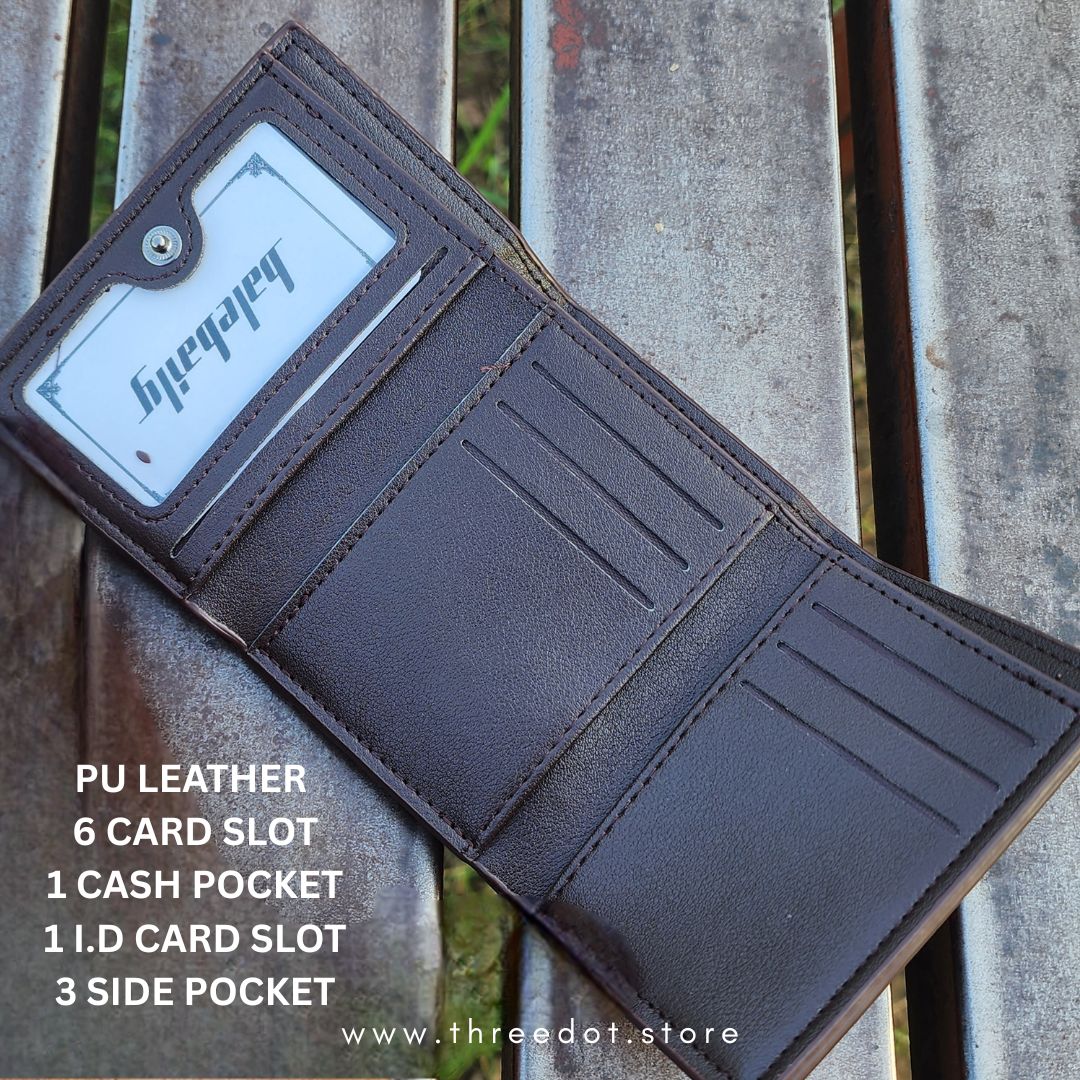 BALLERY TRIFOLD WALLET FOR MEN