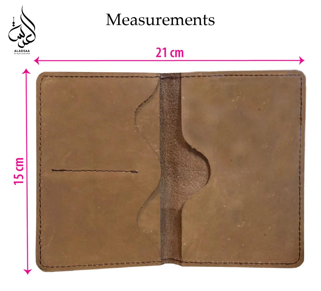 Dual-Tone Vintage Wallet (Handmade)